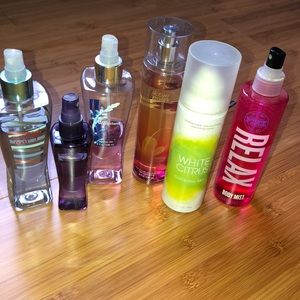 Bath and Body Works & PINK Body Mists
